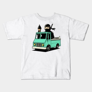 Ninja Ice Cream Kids T-Shirt